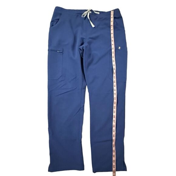 Figs ~ Yola Skinny Scrub Pants™ ~ Straight Leg skinny fit ~ ankle slit ~ size M - Picture 12 of 15